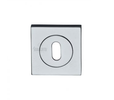 Sorrento SC-SQ0191 Square Standard Keyhole Escutcheon - Polished Chrome