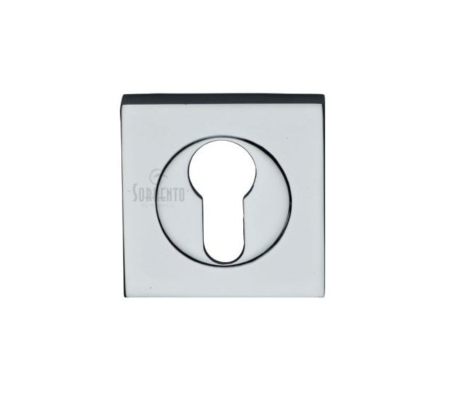 Sorrento SC-SQ0192 Square Euro Profile Escutcheon - Polished Chrome