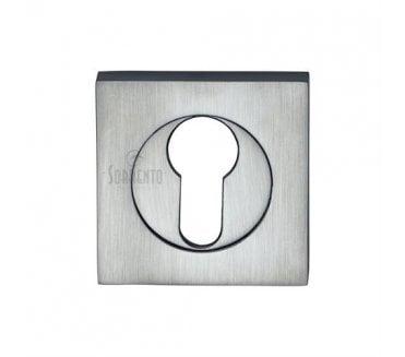 Sorrento SC-SQ0192 Square Euro Profile Escutcheon - Satin Chrome