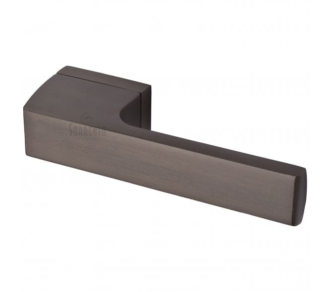 Sorrento Vitra Minimal Lever Handle Set - Venetian Bronze