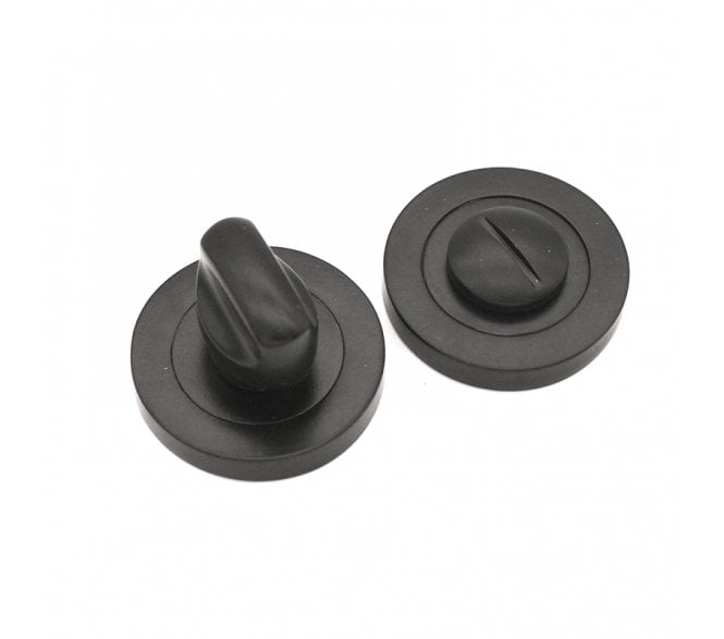 Spira Brass Bathroom Turn & Release - Black