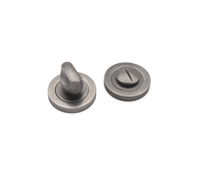 Spira Brass Bathroom Turn & Release - Pewter Effect