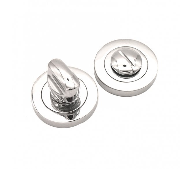 Spira Brass Bathroom Turn & Release - Polished Chrome