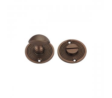 Spira Brass Beehive Bathroom Turn & Release - Antique Brass