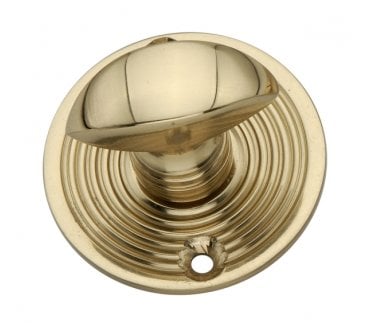 Spira Brass Beehive Bathroom Turn & Release - Polished Brass