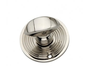 Spira Brass Beehive Bathroom Turn & Release - Polished Nickel