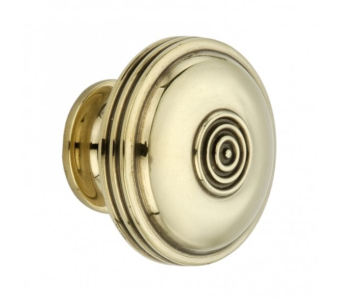 Spira Brass Bloxwich Cabinet Knobs - Aged Brass