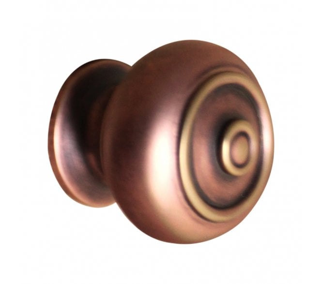 Spira Brass Bloxwich Cabinet Knobs - Aged Bronze