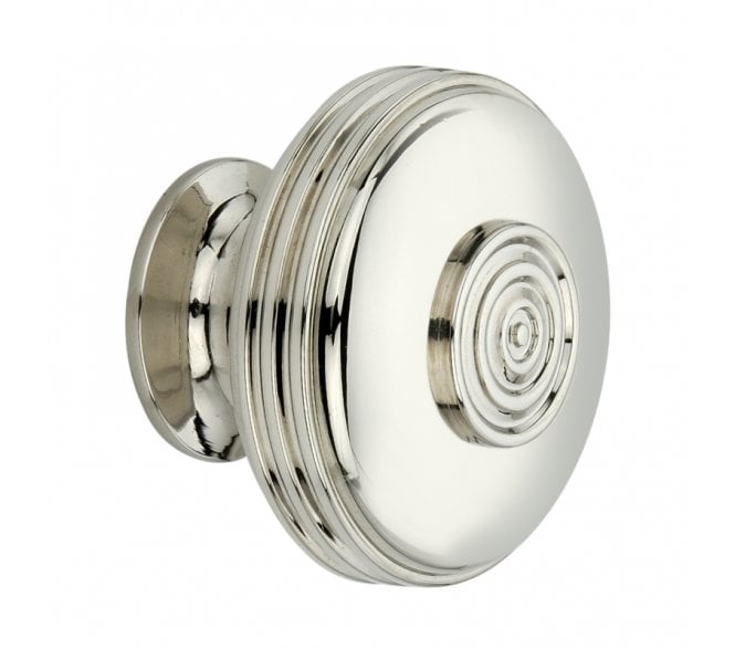 Spira Brass Bloxwich Cabinet Knobs - Polished Nickel