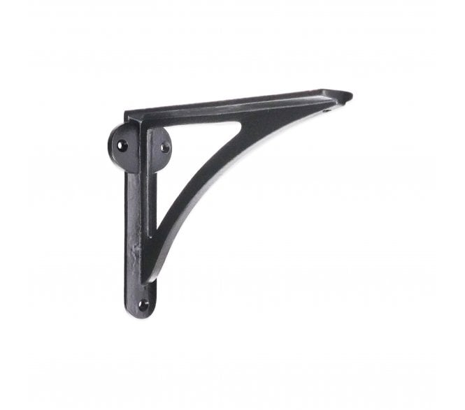 Spira Brass BR703BLK Victorian Ironbridge Shelf Brackets - Black (PAIR)