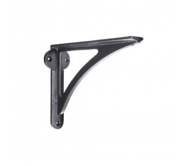 Spira Brass BR703BLK Victorian Ironbridge Shelf Brackets - Black (PAIR)