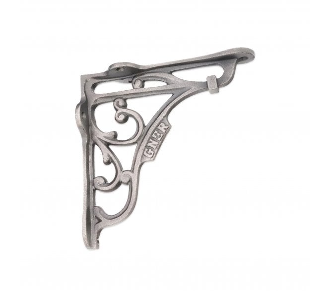 Spira Brass BR706PEW GNER Shelf Brackets - Pewter (Pair)