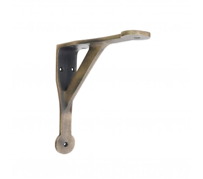 Spira Brass BR707MANT Penny Gallow Shelf Brackets - Matt Antique (PAIR)