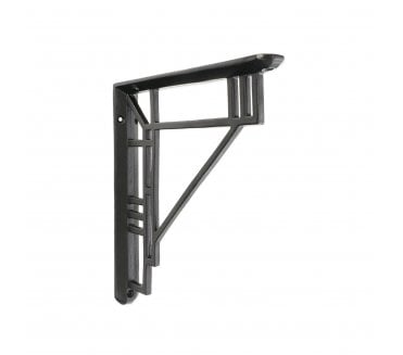 Spira Brass BR710BLK Art Deco Brackets - Black (PAIR)