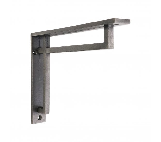 Spira Brass BR712PEW Narrow Art Deco Brackets - Pewter (PAIR)