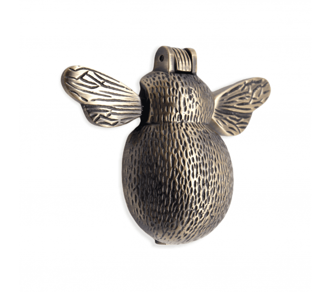 Spira Brass Bumble Bee Door Knocker - Antique Brass