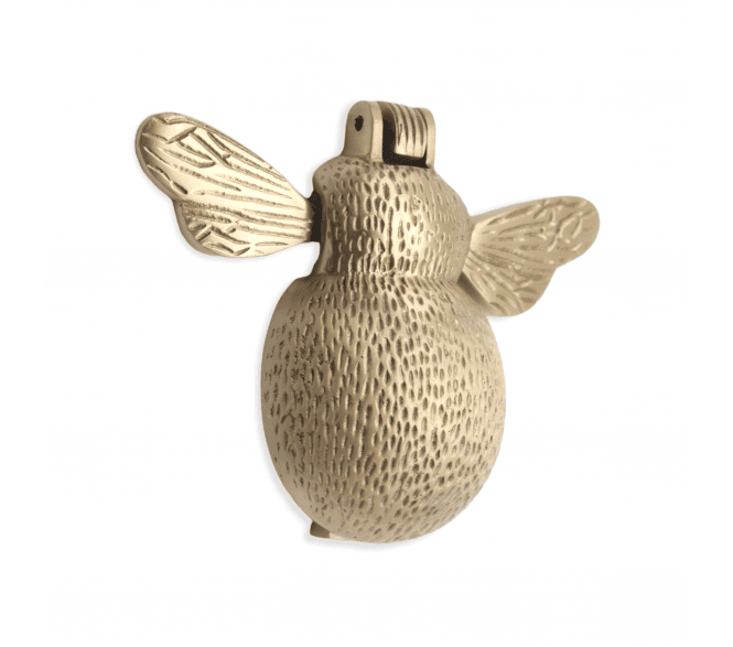 Spira Brass Bumble Bee Door Knocker - Satin Brass