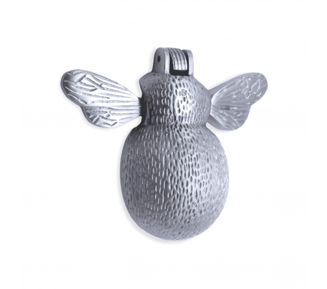 Spira Brass Bumble Bee Door Knocker - Satin Chrome