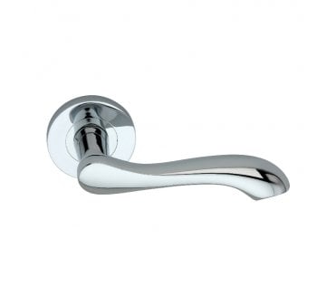 Spira Brass Camila Lever On Round Rose - Polished Chrome