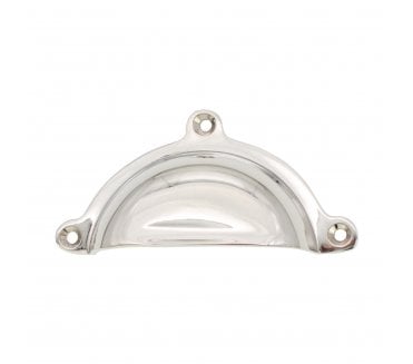 Spira Brass SB2345PN Cottage Drawer Cup Pull - Polished Nickel