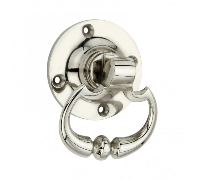 Spira Brass Dutch Drop Handle - Polished Nickel