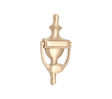Spira Brass Georgian Door Knocker - Satin Brass