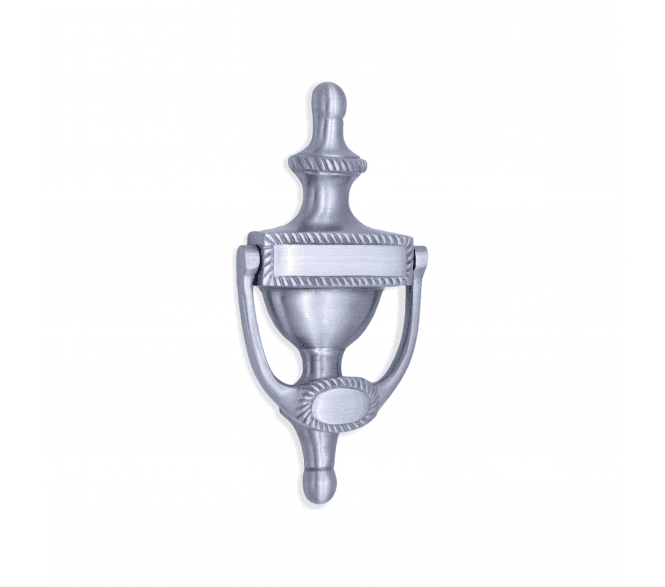 Spira Brass Georgian Door Knocker - Satin Chrome