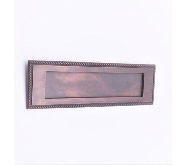 Spira Brass Georgian Letter Plates - 250x75mm - Aged Bronze