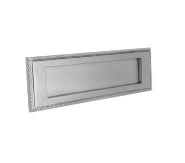 Spira Brass Georgian Letter Plates - 250x75mm - Satin Chrome