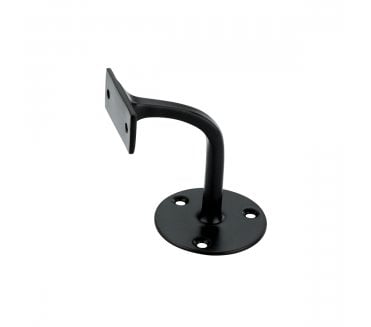 Spira Brass Handrail Brackets - Black