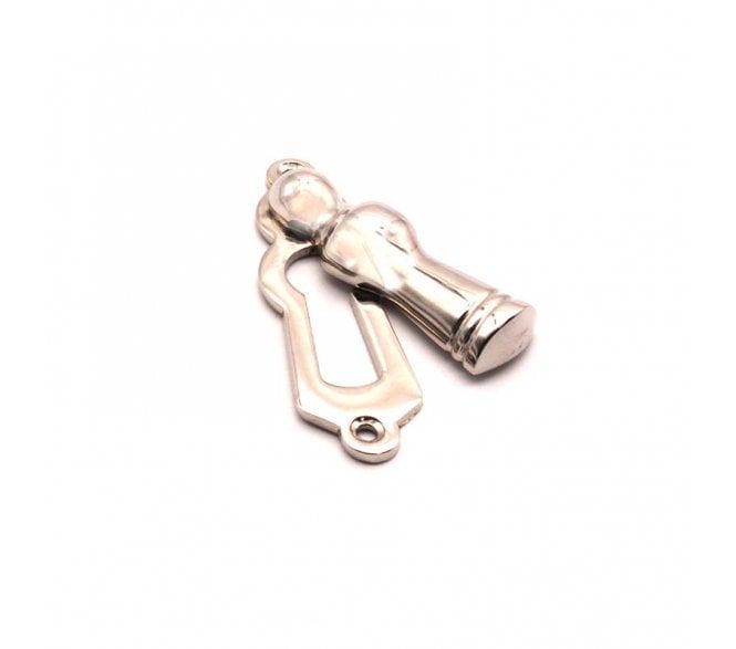 Spira Brass Lady Standard Keyhole Escutcheon (Covered) - Polished Nickel