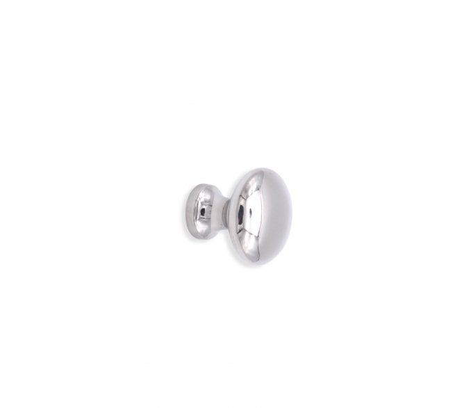 Spira Brass Mushroom Cabinet Knobs - Polished Nickel