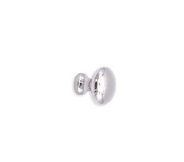Spira Brass Mushroom Cabinet Knobs - Polished Nickel