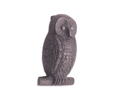 Spira Brass Owl Door Knocker - Aged Bronze