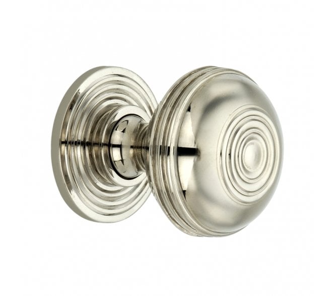 Spira Brass Preston Cabinet Knobs - Polished Nickel