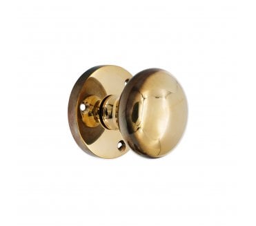 Spira Brass SB2114AB Victorian Mortice Knobs - Aged Brass