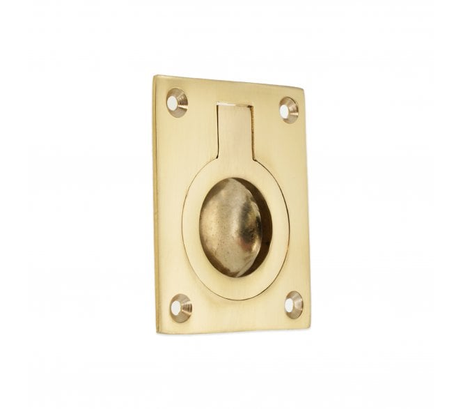 Spira Brass SB2349PB Flush Ring Pull - Polished Brass