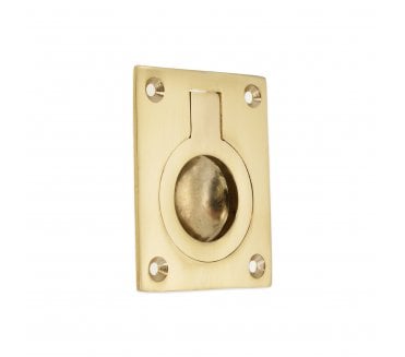 Spira Brass SB2349PB Flush Ring Pull - Polished Brass
