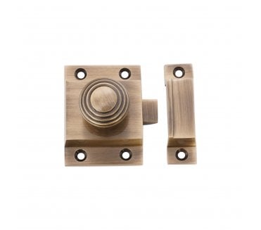 Spira Brass SB2352ANT Beehive Cupboard Catch - Antique Brass