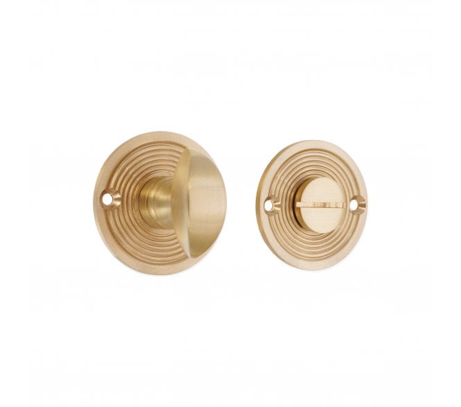 Spira Brass SB3107SB Beehive Bathroom Turn & Release Set - Satin Brass