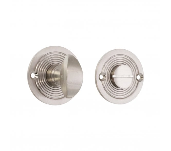 Spira Brass SB3107SN Beehive Bathroom Turn & Release Set - Satin Nickel