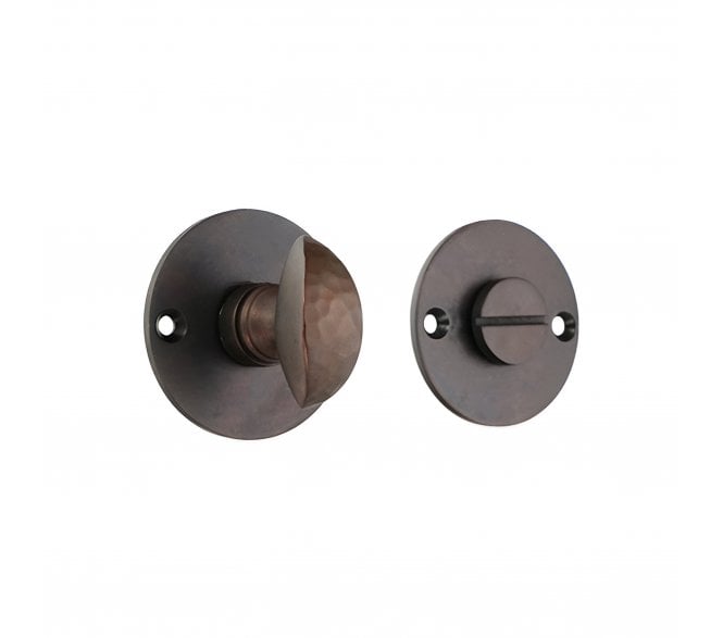 Spira Brass SB3116ABZ Hammered Bathroom Turn & Release Set - Aged Bronze