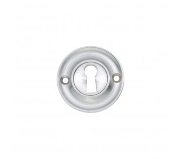 Spira Brass SB3118SC Slimline Keyhole Escutcheon - Satin Chrome