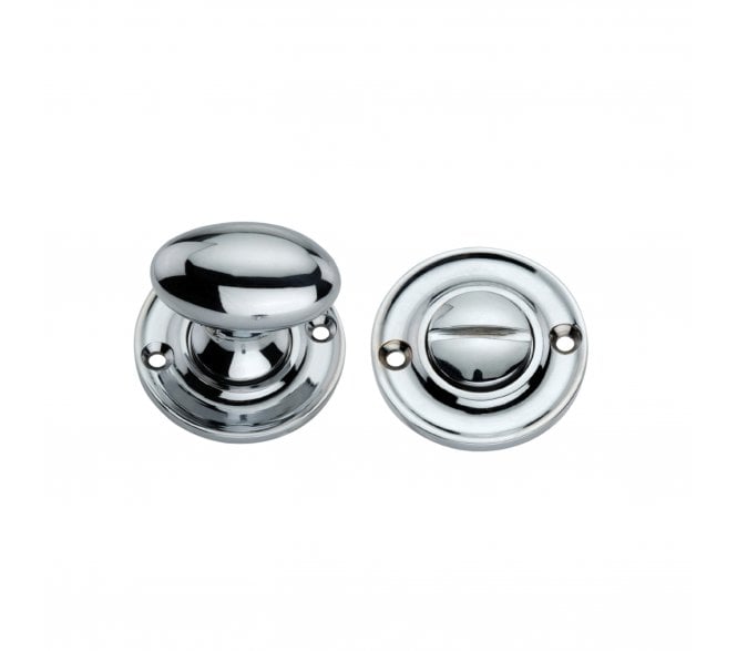 Spira Brass SB3119PC Slimline Bathroom Turn & Release Set - Polished Chrome