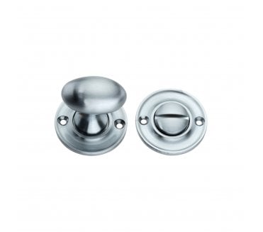 Spira Brass SB3119SC Slimline Bathroom Turn & Release Set - Satin Chrome