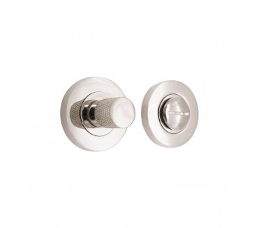 Spira Brass SB3121PN Jewel Knurlmond Bathroom Turn & Release Set - Polished Nickel