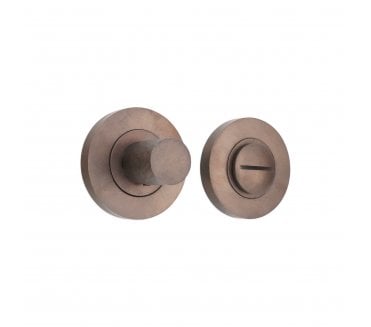 Spira Brass SB3122MANT Hammered Knurlmond Bathroom Turn & Release Set - Matt Antique