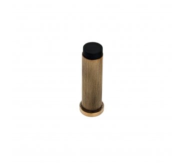Spira Brass SB5113AB Connaught Linear Skirting Mounted Door Stop - Aged Brass