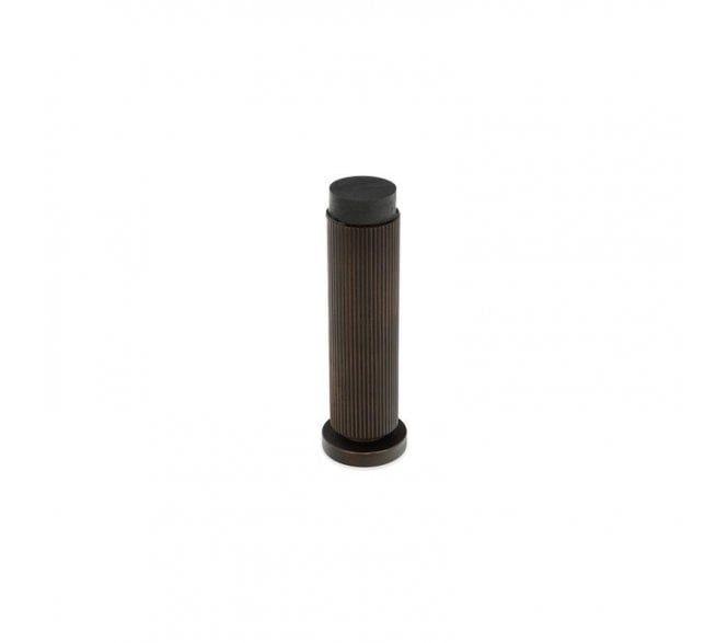 Spira Brass SB5113ABZ Connaught Linear Skirting Mounted Door Stop - Aged Bronze