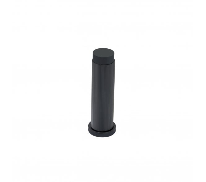 Spira Brass SB5113BLK Connaught Linear Skirting Mounted Door Stop - Matt Black